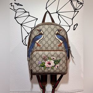 RARE 🔥 💯 AUTHENTIC GUCCI EXCLUSIVE GARDEN SOUVENIR BACKPACK 🎒
